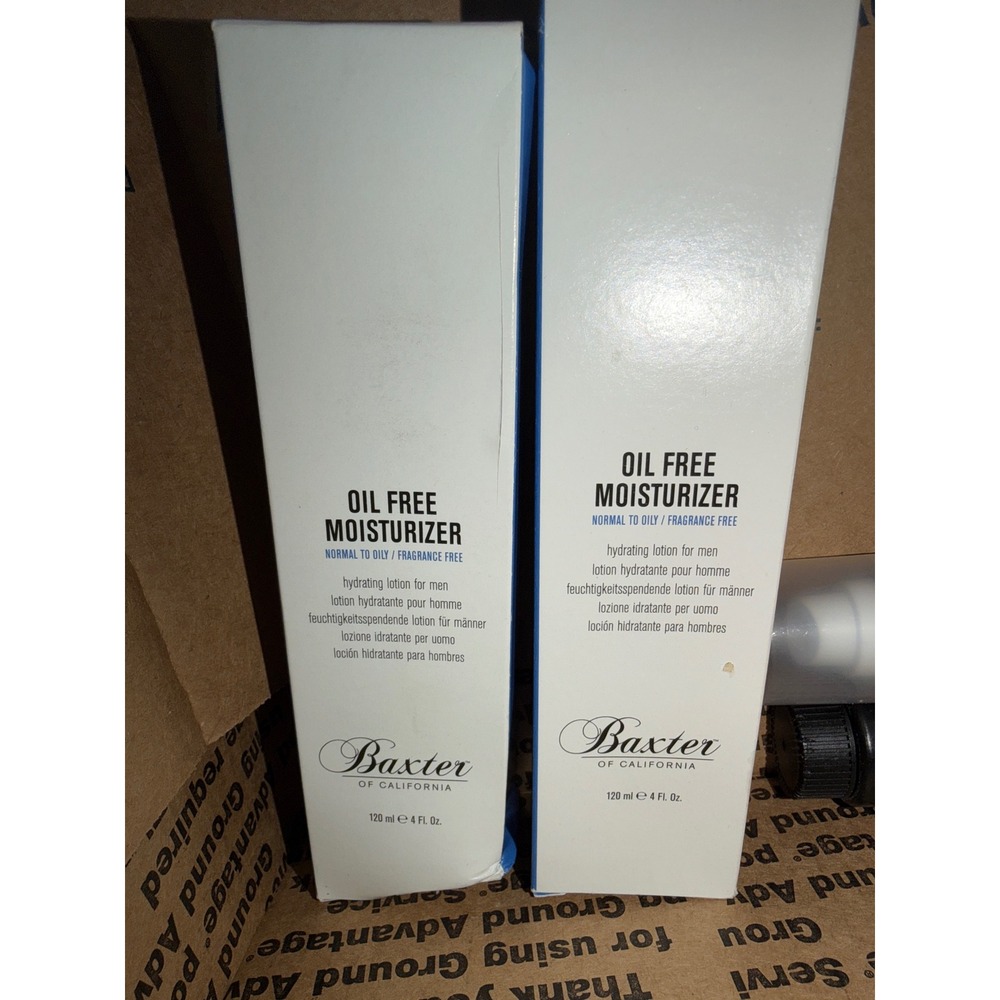 Baxter of California Oil Free Moisturizer Men‎ Hydrating Lotion Fragrance Free